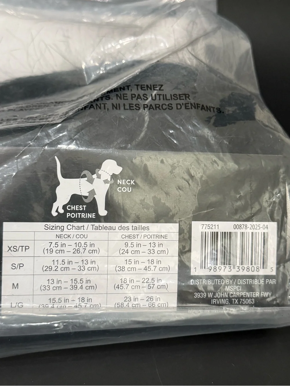 ASHLAND Halloween Fuzzy Black Spider Pet Dog Costume Size XS NEW